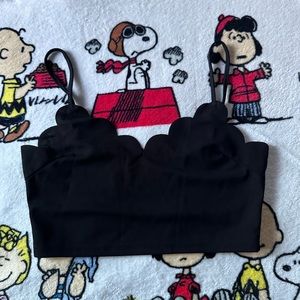 Black croptop from shein size 38/ LARGE